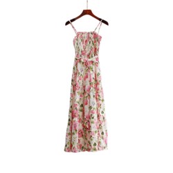 Pink Floral Dress WD350354