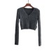 Faux Fur Blazer Top W001-09