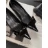 SKL Fold Leather Pumps