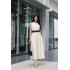 Premium Champagne White Dress W596912