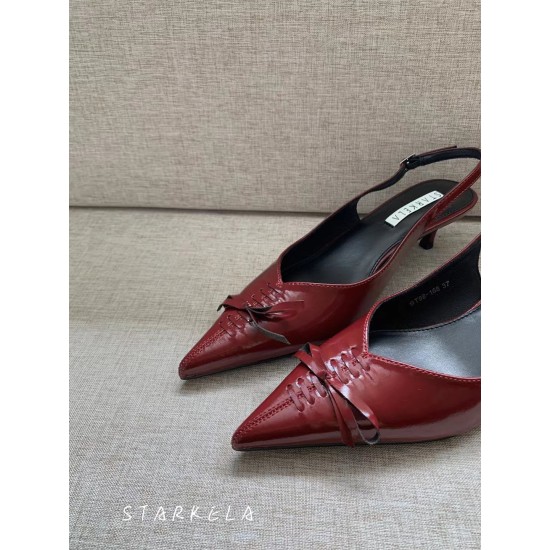 Ribbon Sling-back Heels ST88-168