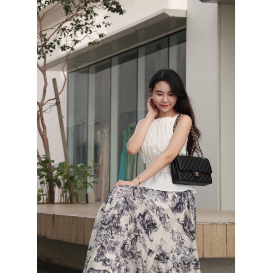 Jungle Printed Maxi Skirt