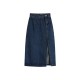 Split Denim Skirt BB072084