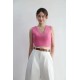 Symmetrical Pink Top WT16517