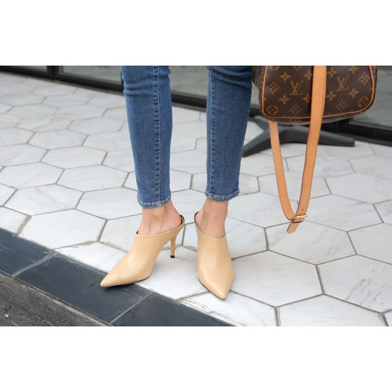 Classic Pointed Toe Mules