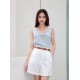 Sleeveless Straight Blouse WT516244