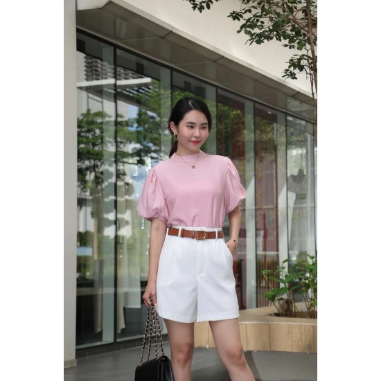 Puff Sleeve Colours Top WT9085