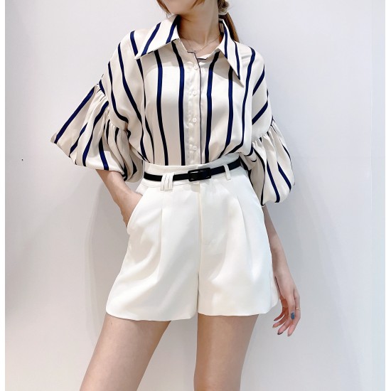 Lantern Sleeve Stripe Top BT15240