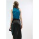 Satin Irregular Skirt WBT09733