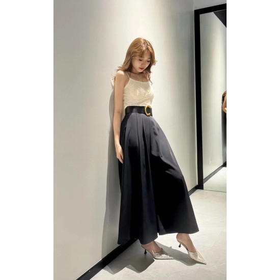 BCL Pleated Wide Leg Pantskirt BB5569