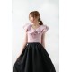 Elegant V Ruffles Top WT1858