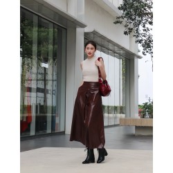 Winter Leather Skirt WB556432