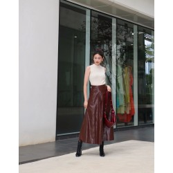 Winter Leather Skirt WB556432